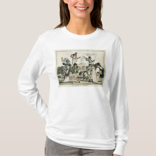 T-shirt Caricature des charlatans offrant des vaccins
