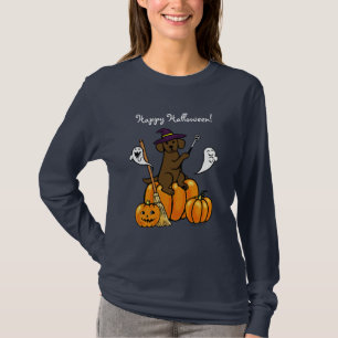 T-shirt Caricature du Labrador au chocolat d'Halloween 2