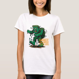 T-shirt Caricature du monstre des marais - Approuvée pour 