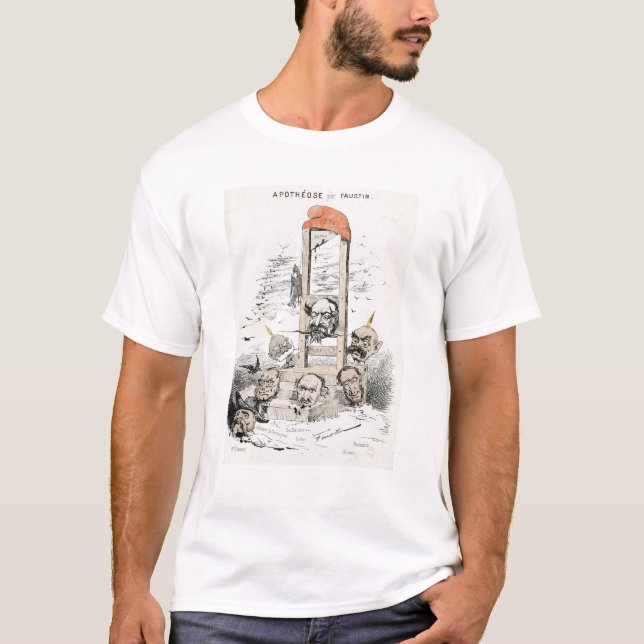 T-shirt Caricature du napoléon III Otto (Devant)