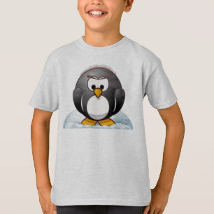 T-shirt Caricature Icey Penguin