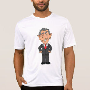 T-shirt Caricature politique amusante de George W Bush