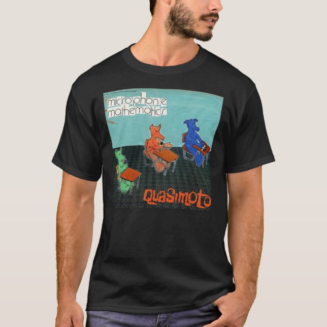 T-shirt Caricature pour microphone Quasimoto  (Devant)