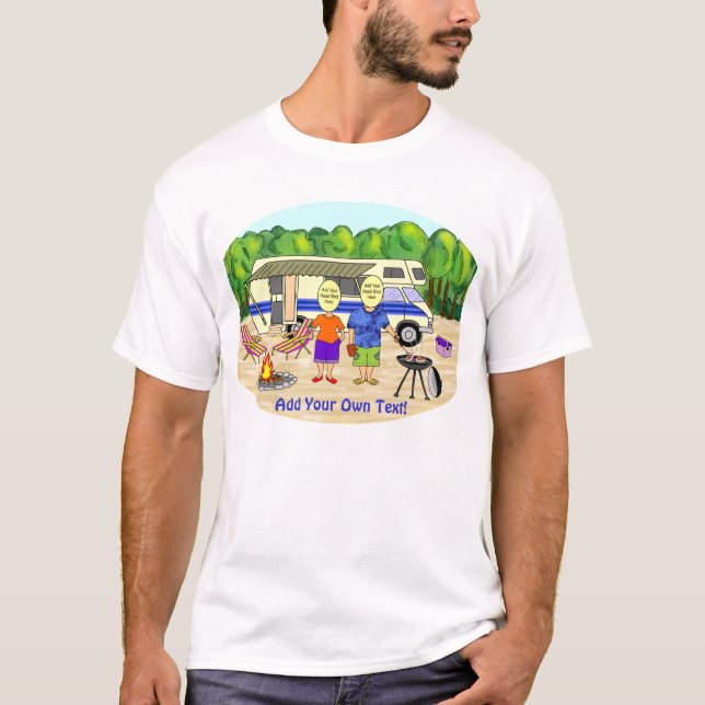 T-shirt Caricature RV (Devant)