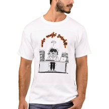 Caricature surchargée et stressée