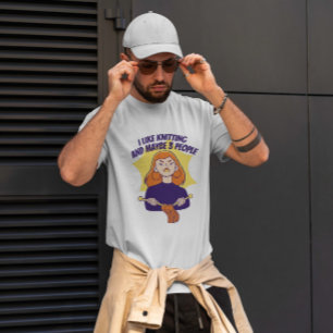 T-shirt Caricature Tricot pour femme