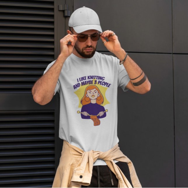 T-shirt Caricature Tricot pour femme (Créateur téléchargé)