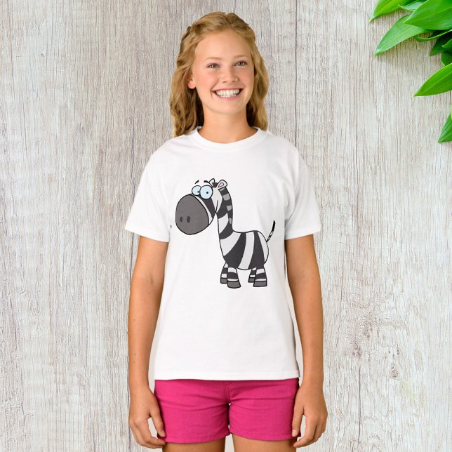 T-shirt Caricature Zebra (Créateur téléchargé)