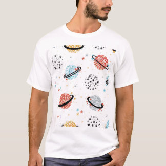T-shirt Caricatures cosmiques : Merveilles spatiales Vinta