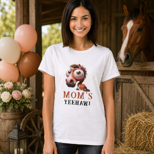 T-shirt Caricatures du cheval 1er anniversaire