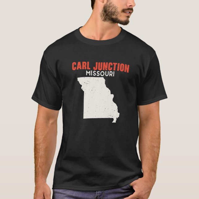 T-shirt Carl Junction Missouri USA State America Travel Mi (Devant)
