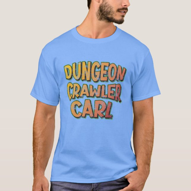 T-shirt Carl le crawlueur de donjon drôle (Devant)