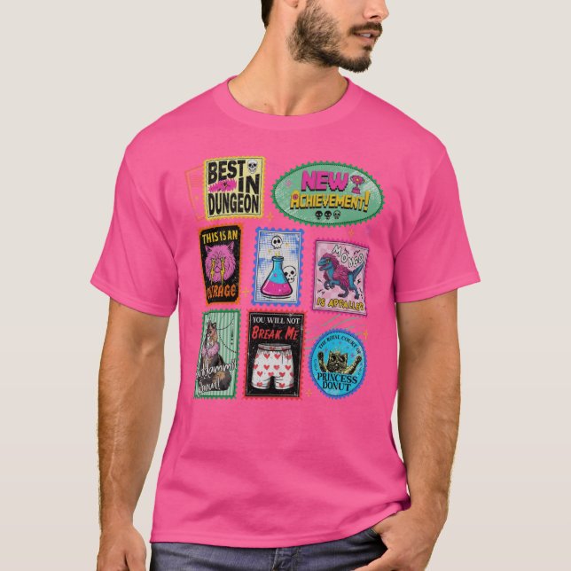 T-shirt Carl le Navigateur de Donjon Rétro drôle (Devant)