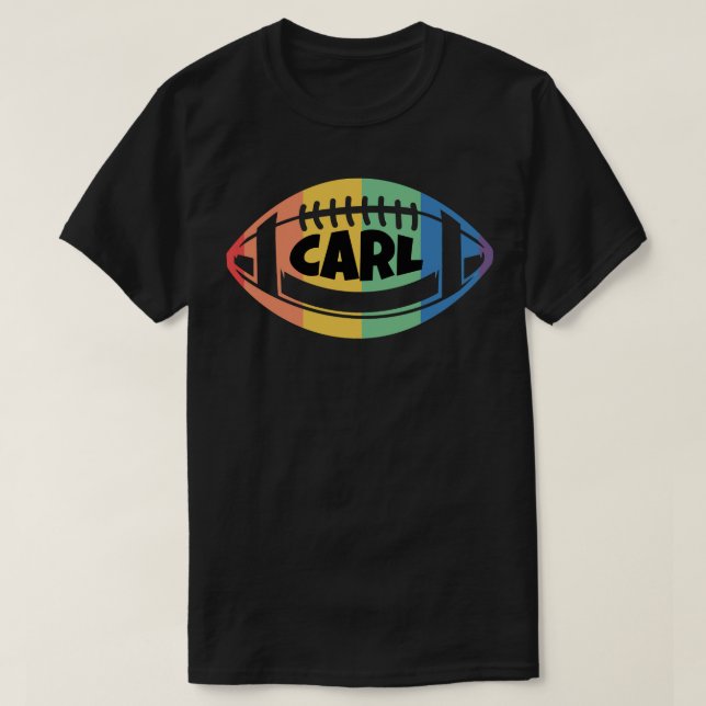 T-shirt Carl Nassib Football Pride Classic T Shirt (Design devant)