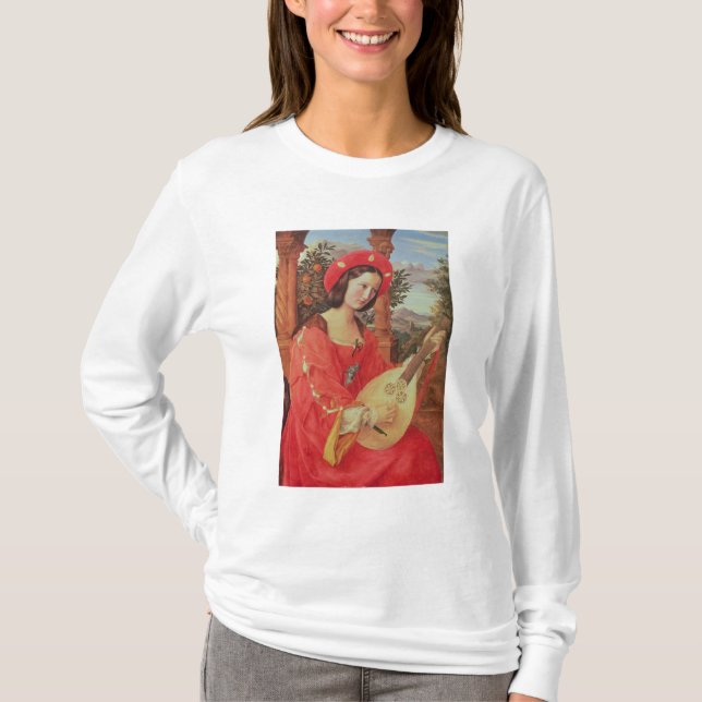 T-shirt Carla Bianca von Quandt, c.1820 (huile sur la (Devant)