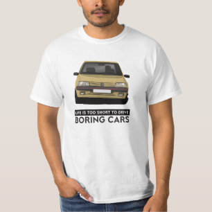 T-shirt Carlin 205 GTi et la vie est trop courte -