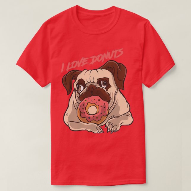 T-shirt Carlin à Donut (Design devant)