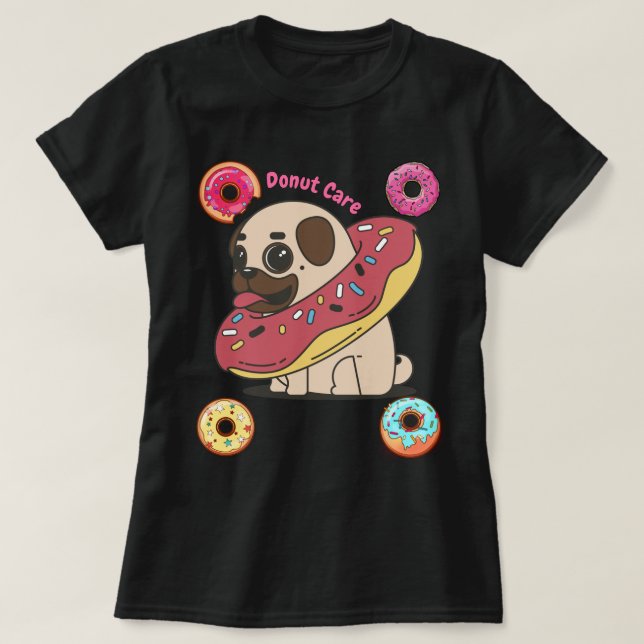 T-shirt Carlin à Donut (Design devant)