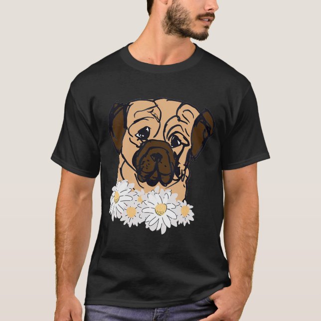 T-shirt carlin américain (Devant)