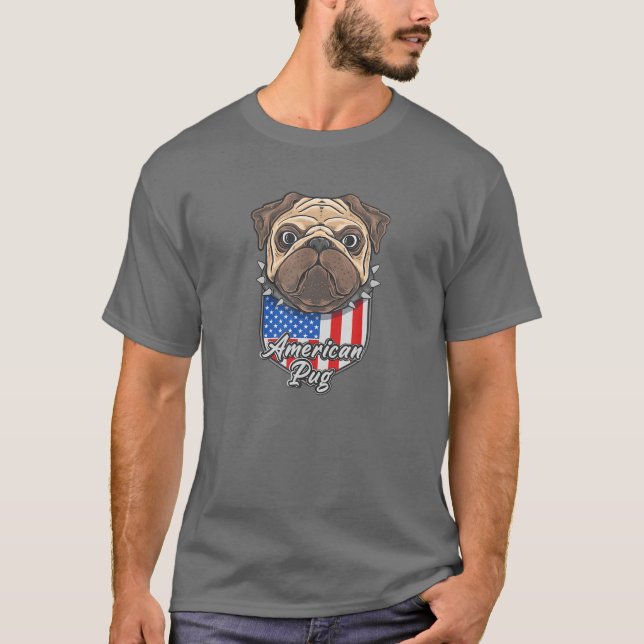 T-shirt CARLIN AMÉRICAIN Carlin dur (Devant)