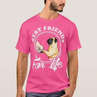 T-shirt Carlin Amoureux des chiens
