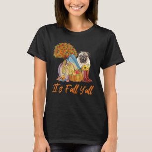 T-shirt Carlin Amoureux des chiens Propriétaire de Carlin