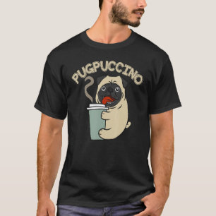 T-shirt Carlin amusant chien animal de compagnie Pugpuccin