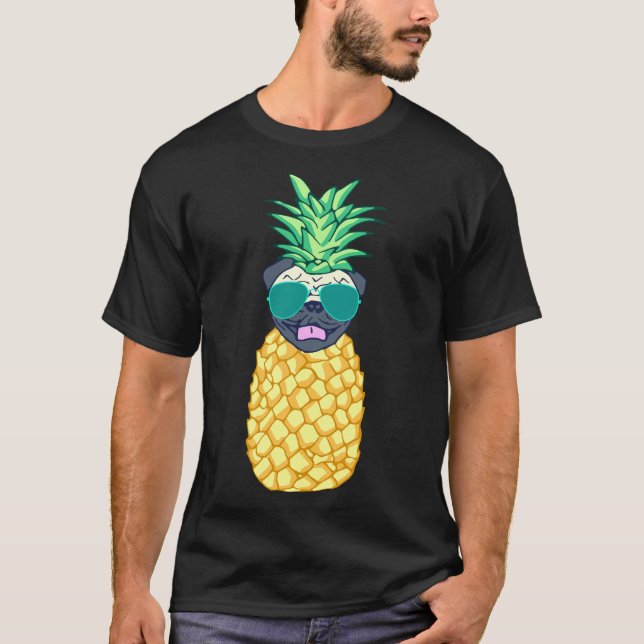 T-shirt carlin ananas 192 (Devant)