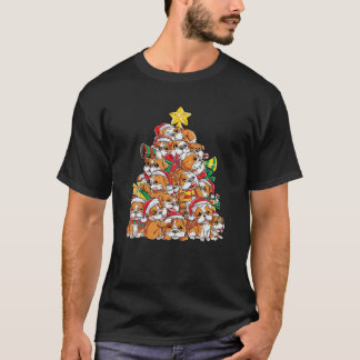 T-shirt Carlin Arbre de Noël Famille Noël Matching Noël