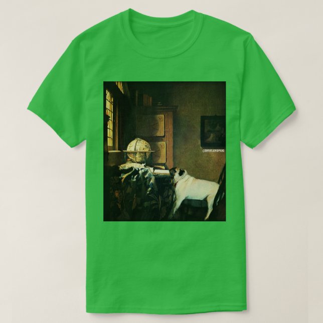 T-SHIRT CARLIN ASTRONOME (Design devant)