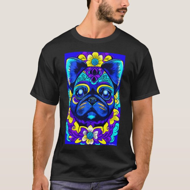 T-shirt Carlin au Mexique 2 (Devant)