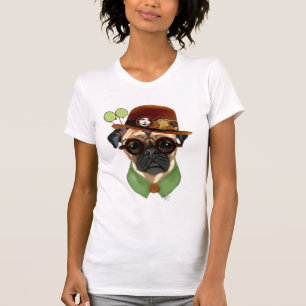 T-shirt Carlin avec Casquette Steampunk Bowler