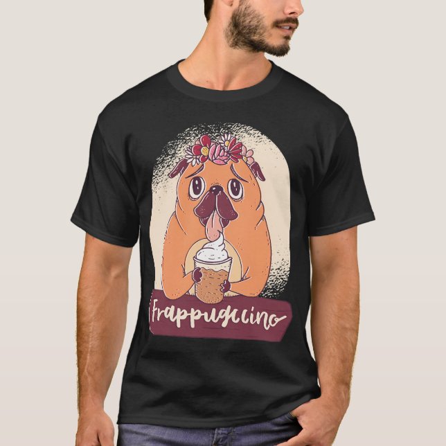 T-shirt Carlin avec Frappuccino (Devant)