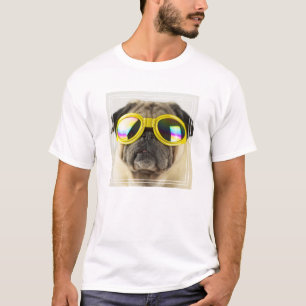 T-shirt Carlin avec lunettes