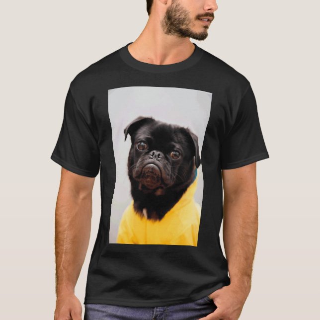 T-shirt Carlin avec un jaune 946 (Devant)