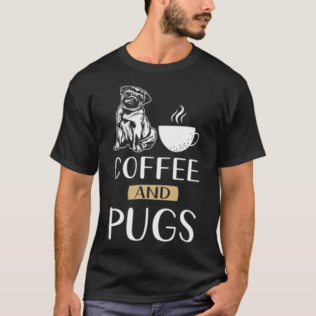 T-shirt Carlin Café chic junkie café (Devant)