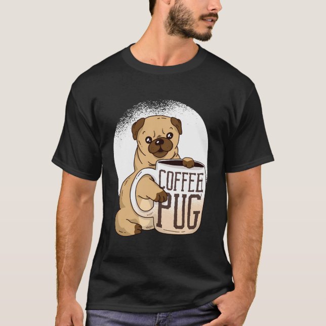 T-shirt Carlin café sueur (Devant)