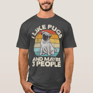 T-shirt Carlin, Carlin Lover, Cadeau Amoureux des chiens,