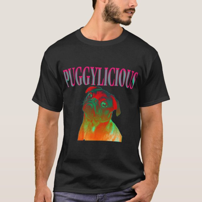 T-shirt Carlin - Carlin super mignon (Devant)