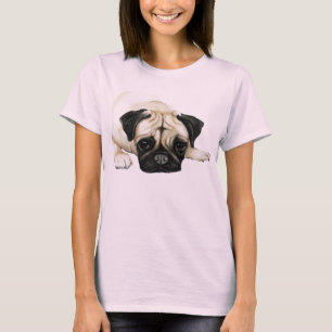 T-shirt "Carlin" Chemise d'Art Chien