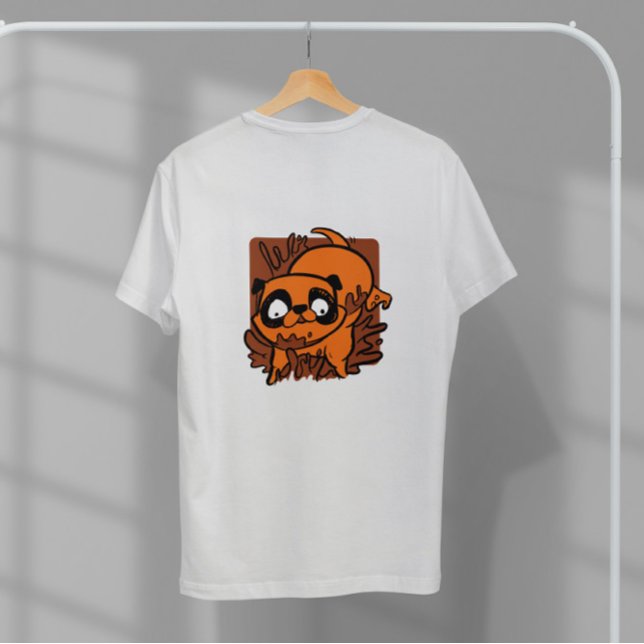 T-shirt Carlin chien animal Doodle (Créateur téléchargé)