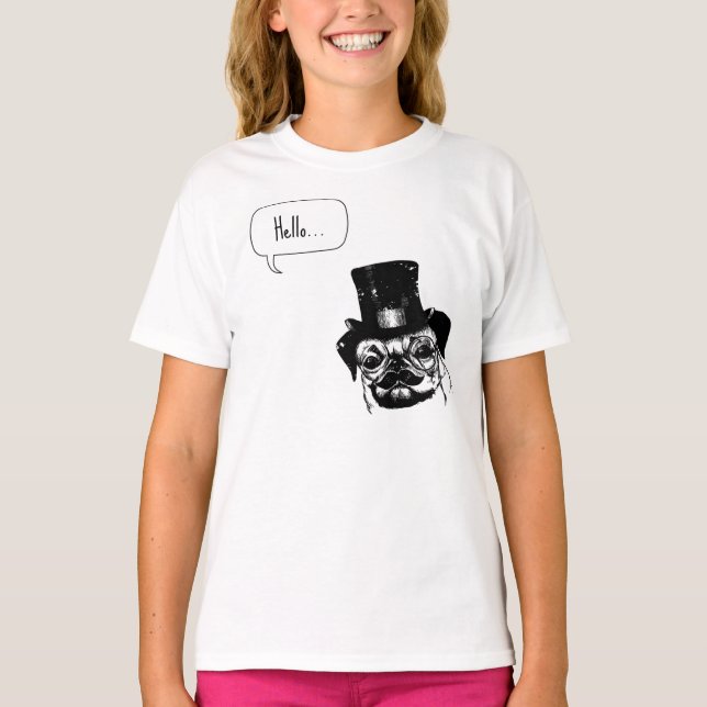 T-shirt Carlin confus (Devant)