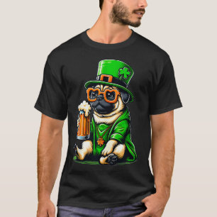 T-shirt Carlin Costume Saint Paddys Jour Pour Le Char À Ch