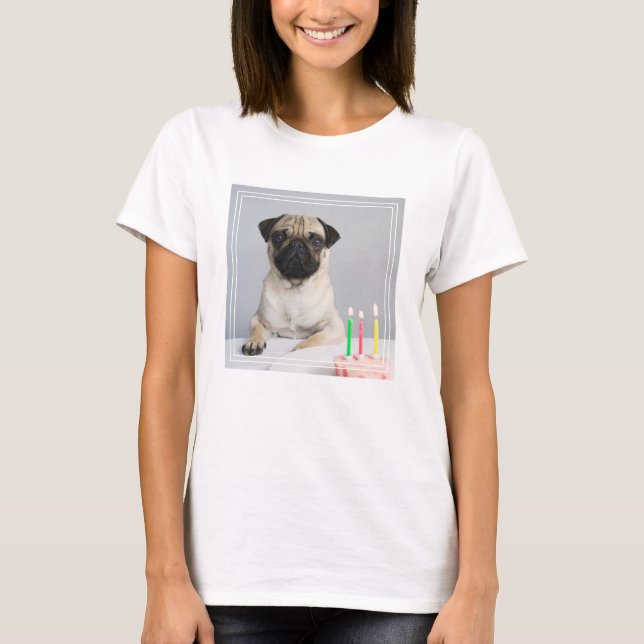 T-shirt Carlin d'anniversaire (Devant)