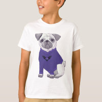 Carlin Dapper avec pull violet