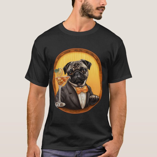 T-shirt Carlin de cocktail (Devant)
