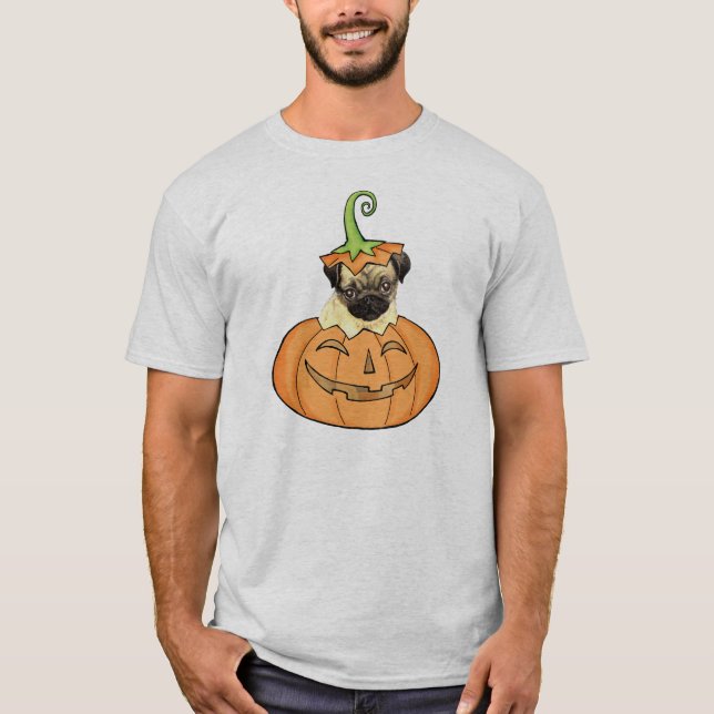 T-shirt Carlin de Halloween (Devant)