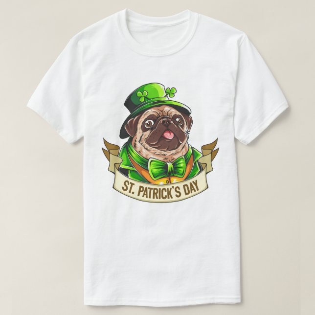 T-shirt Carlin de la Saint Patrick (Design devant)
