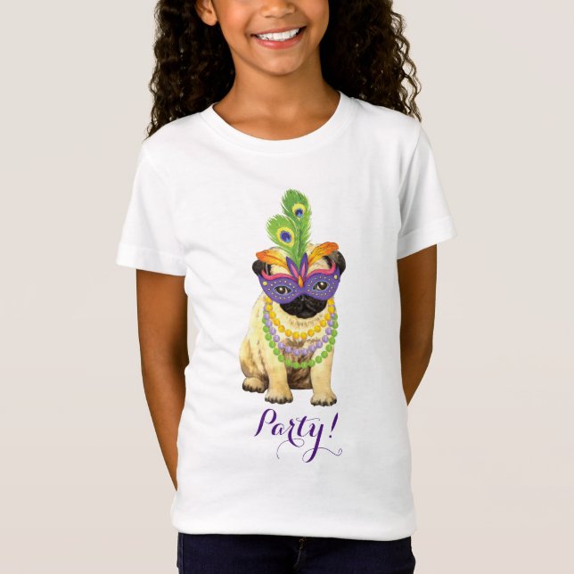 T-Shirt Carlin de mardi gras (Devant)