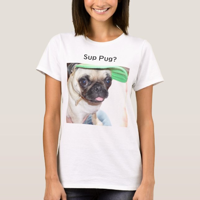 T-shirt Carlin de petite gorgée ? (Devant)